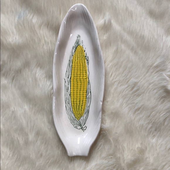 Corn on the Cob Serving Plates Set of 4 - Picture 2 of 7